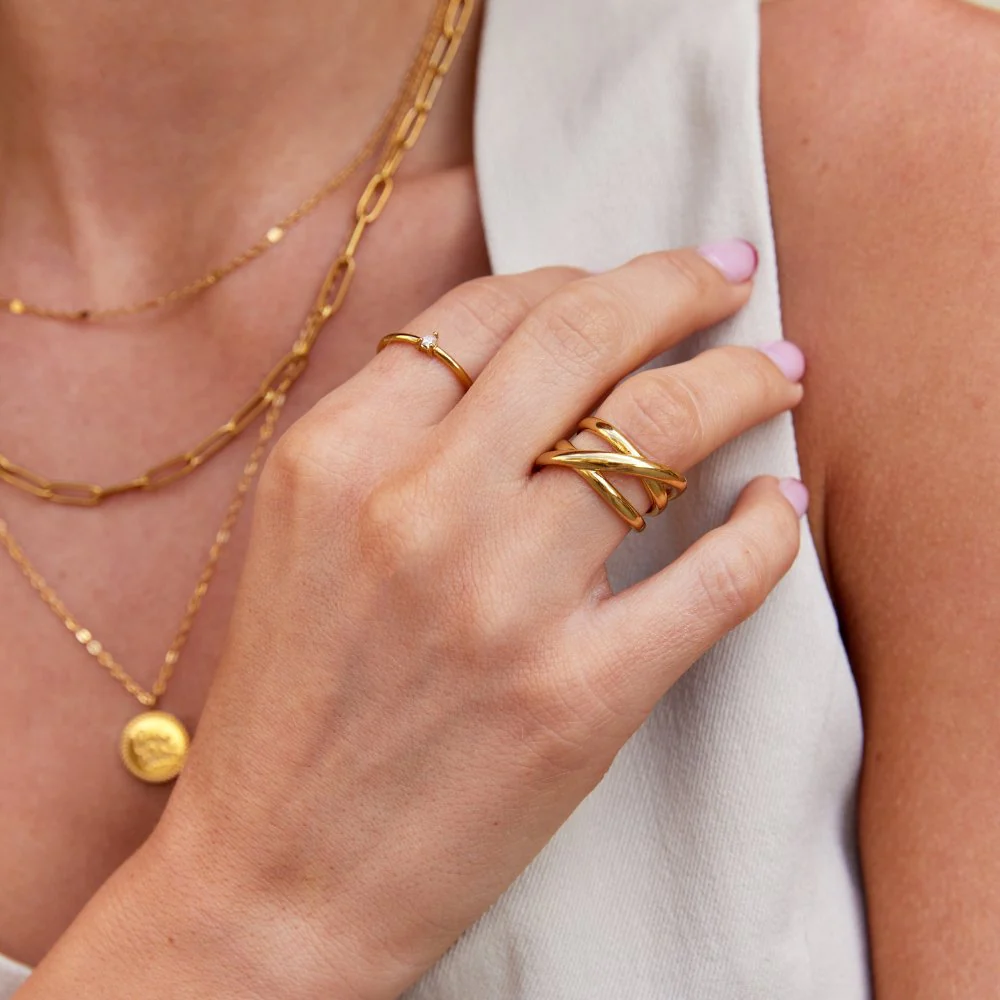 Trinity Gold Ring - Image 2