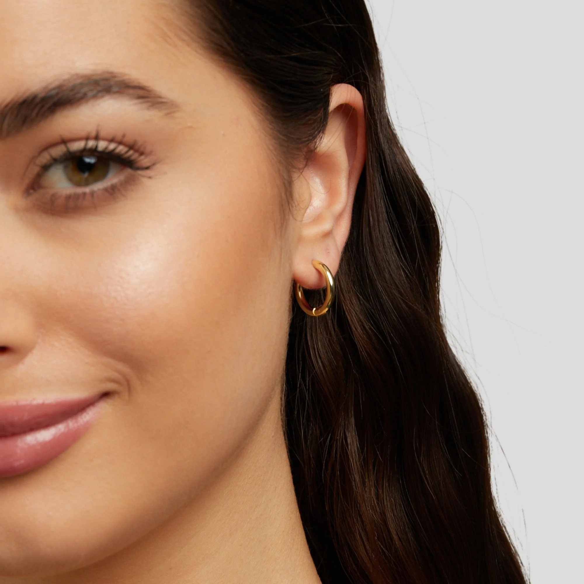 Triple Hoop Earrings Set - Image 2
