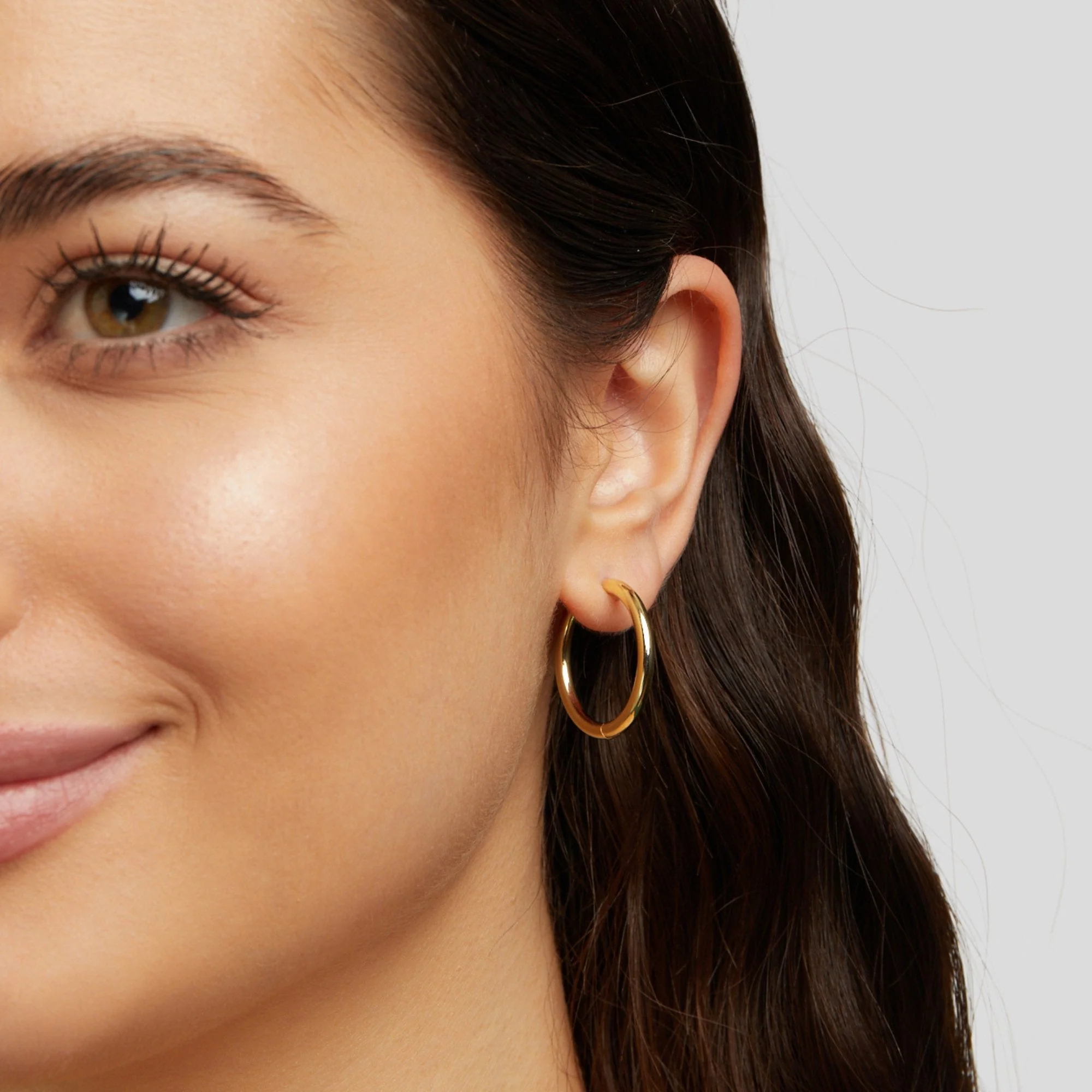 Triple Hoop Earrings Set - Image 6