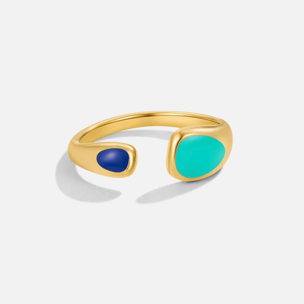Turquoise Sahara Wrap Ring - Image 3