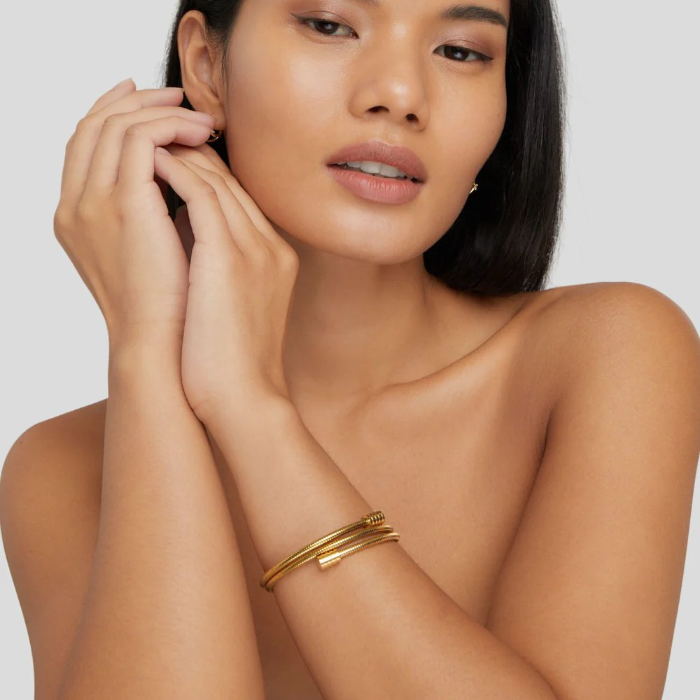 Twisted Gold Bracelet - Image 7