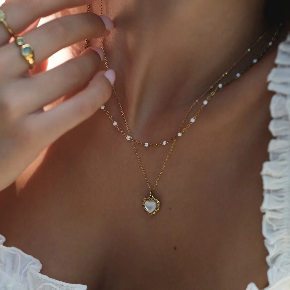 Vintage Eternity Love Necklace - Image 5