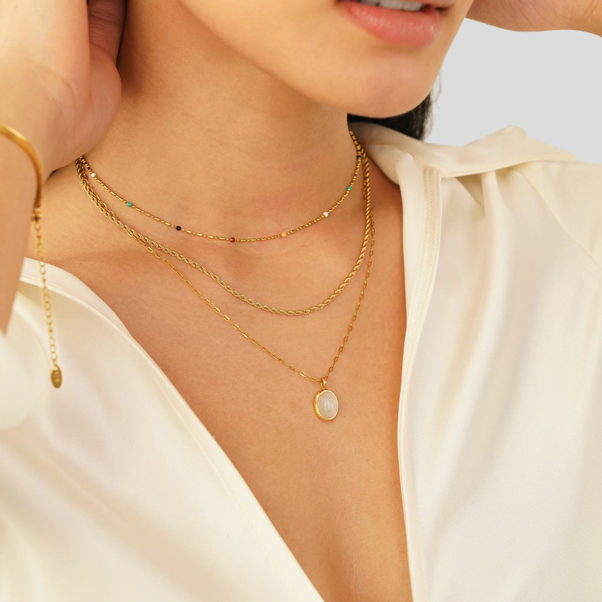 White Opal Necklace - Image 8