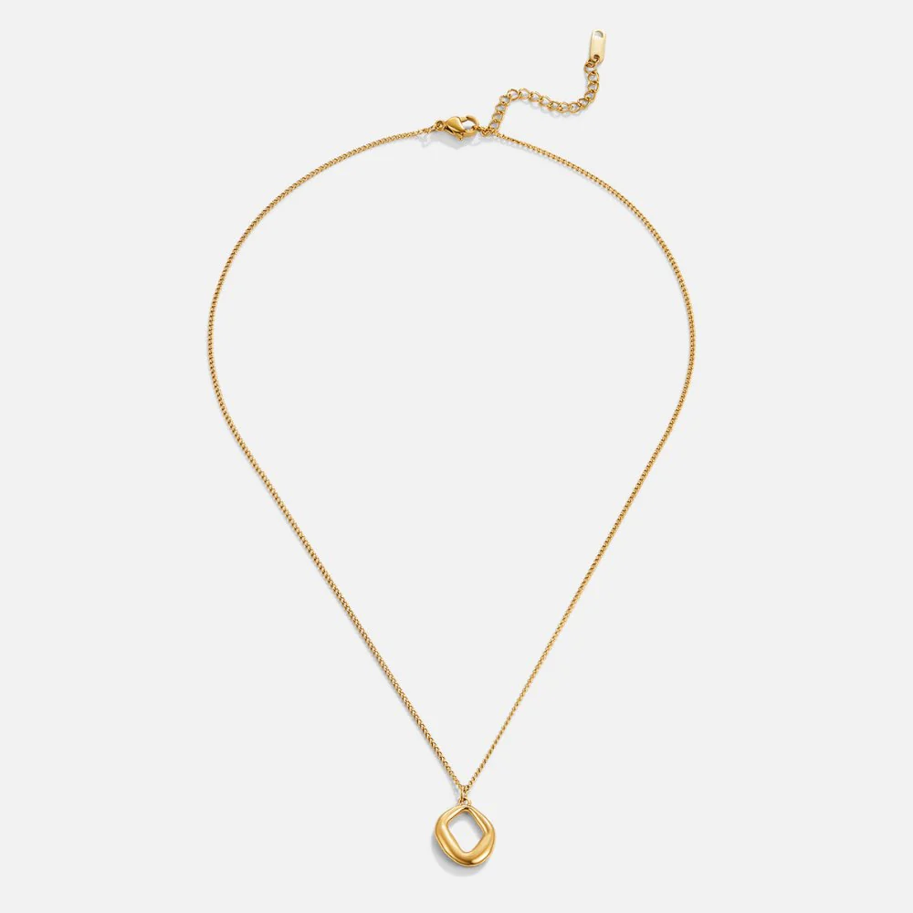 Zola Geometric Gold Necklace - Image 4